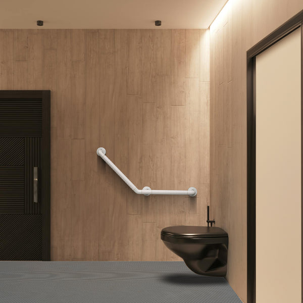 ABS Angled Grab bar (With Steel Insert)