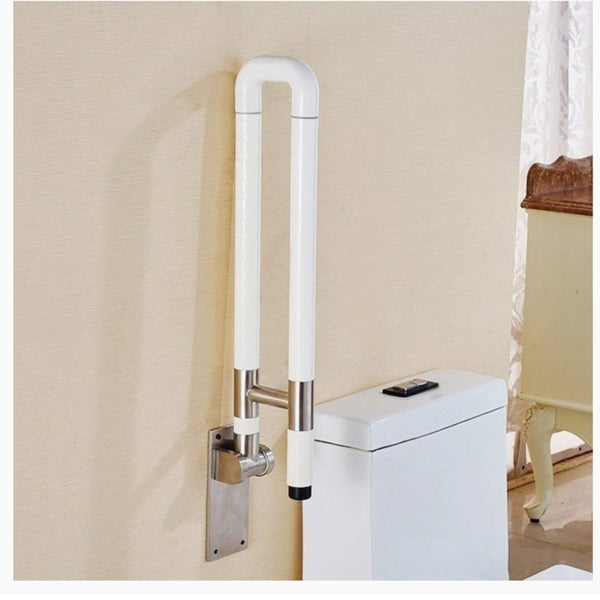 ABS U - Shape Foldable Grab Bar (With Steel Insert)