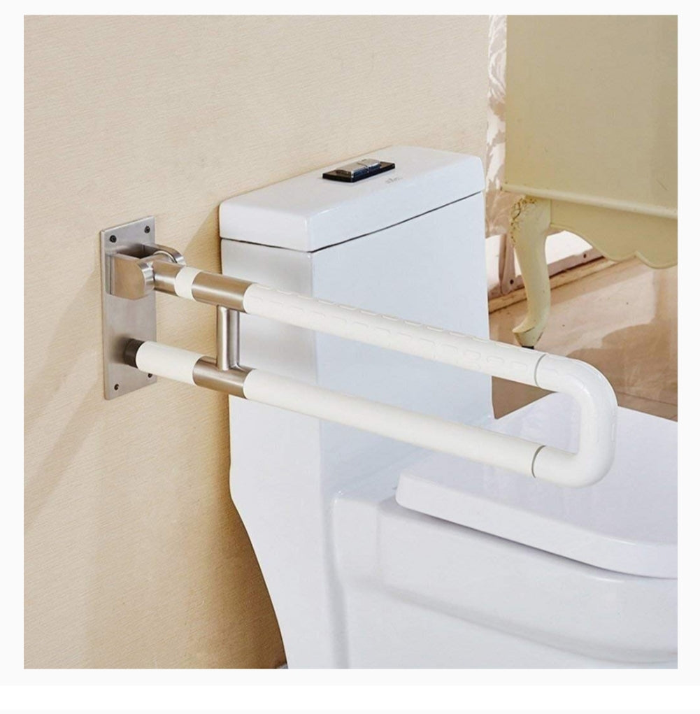 ABS U - Shape Foldable Grab Bar (With Steel Insert)